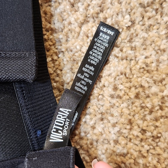 Victoria Secret Black Sports Bra 34B - Picture 4 of 4